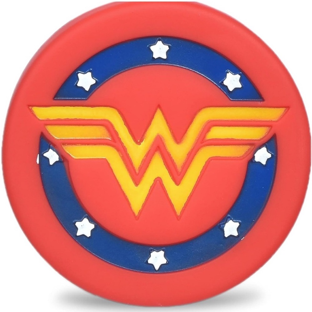 DC Comics for Pets Wonder Woman Star Logo Vinyl Dog Toy